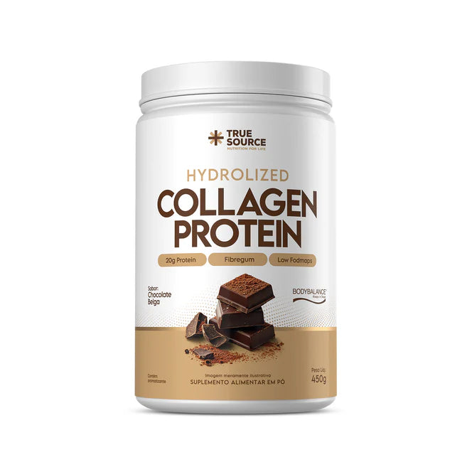COLLAGEN PROTEIN CHOCOLATE BELGA 450G - TRUE SOURCE