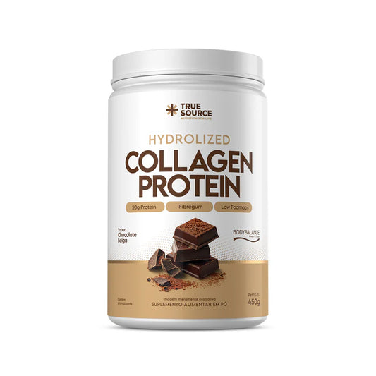 COLLAGEN PROTEIN CHOCOLATE BELGA 450G - TRUE SOURCE