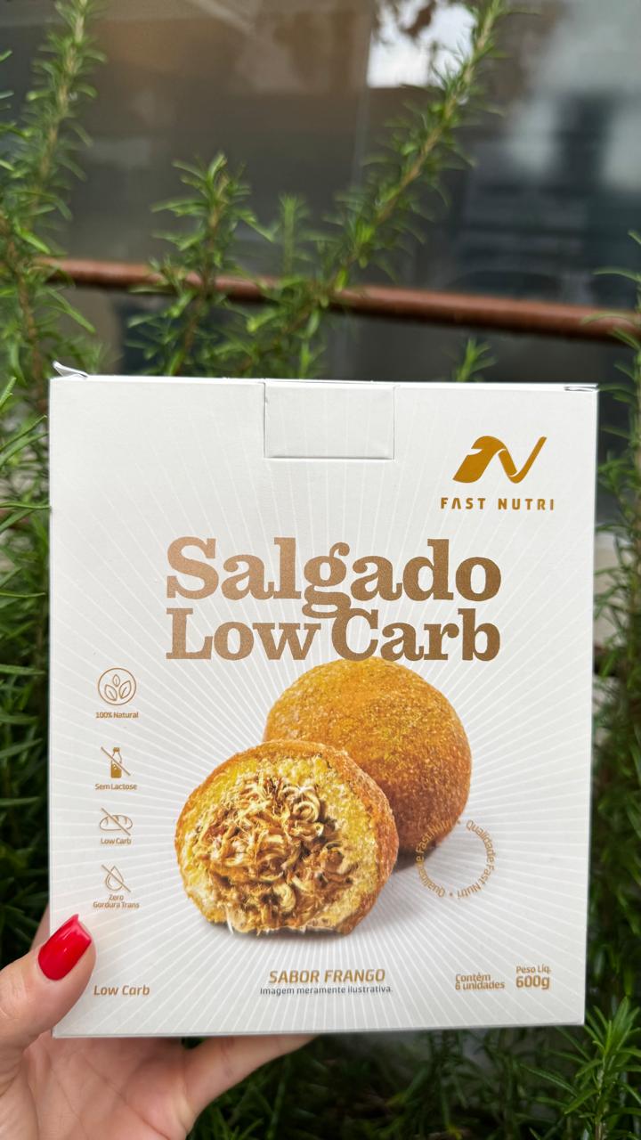 CAIXA SALGADO LOW CARB DE FRANGO 6 UNIDADES