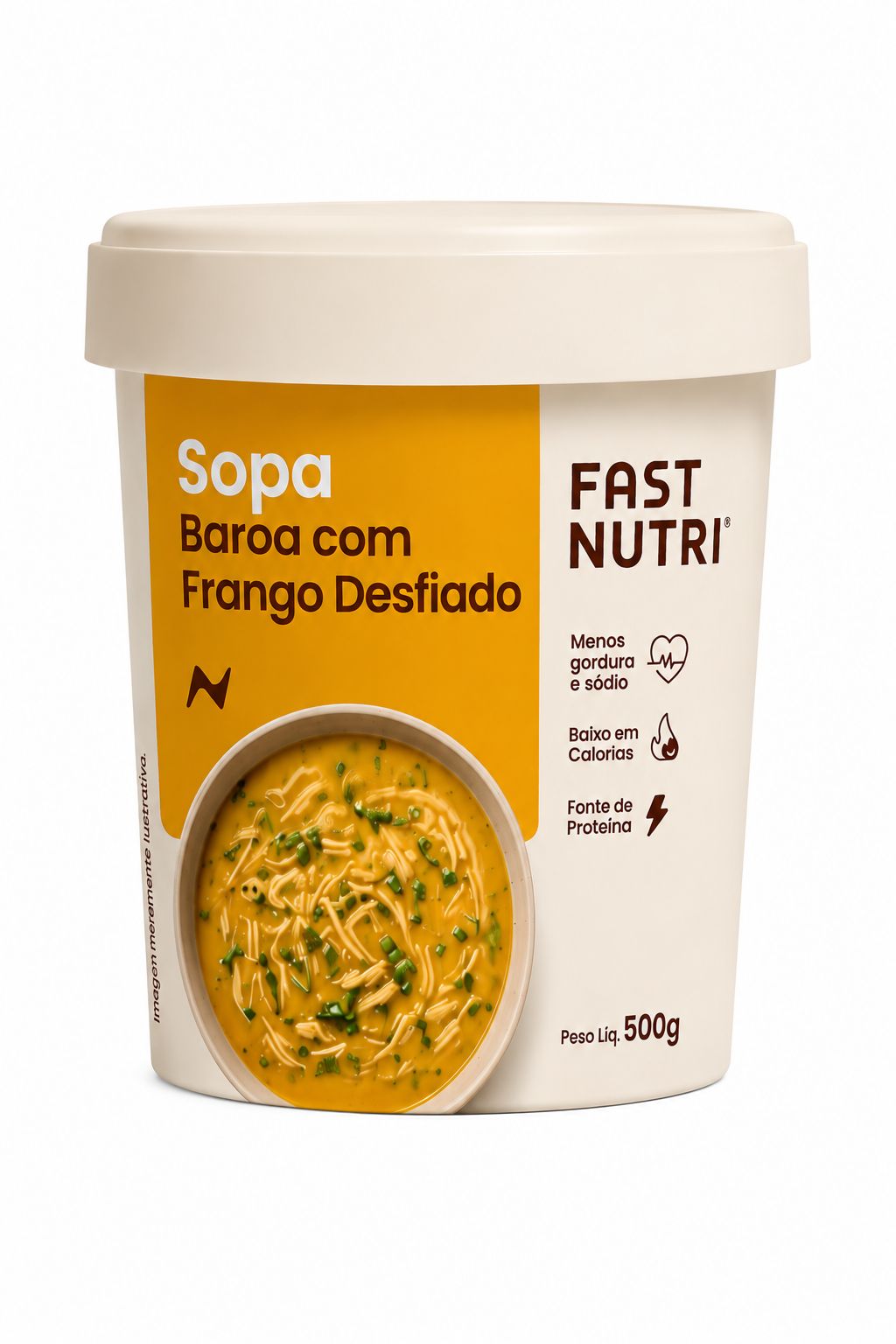 SOPA  DE BAROA COM FRANGO