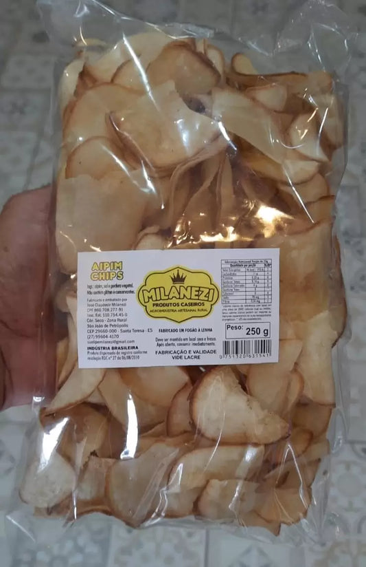 CHIPS AIPIM MILANEZI 250G