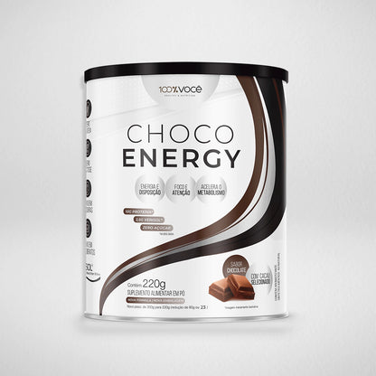 CHOCO ENERGY SABOR CHOCOLATE 220G 100% VOCE