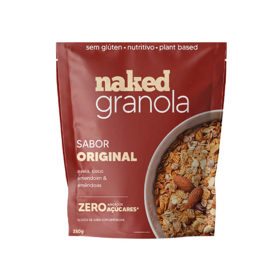 GRANOLA TRADICIONAL DE AVEIA 250G NAKED NUTS