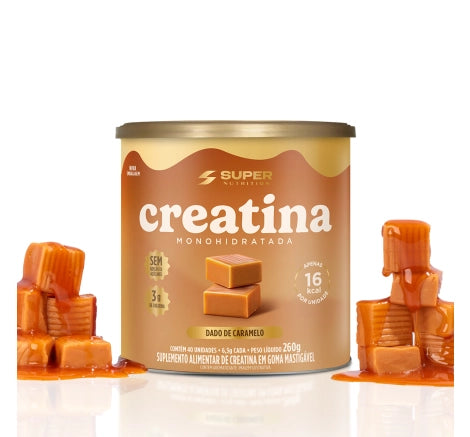 SUPERNUTRITION 40 UNIDADES CREATINA - CARAMELO