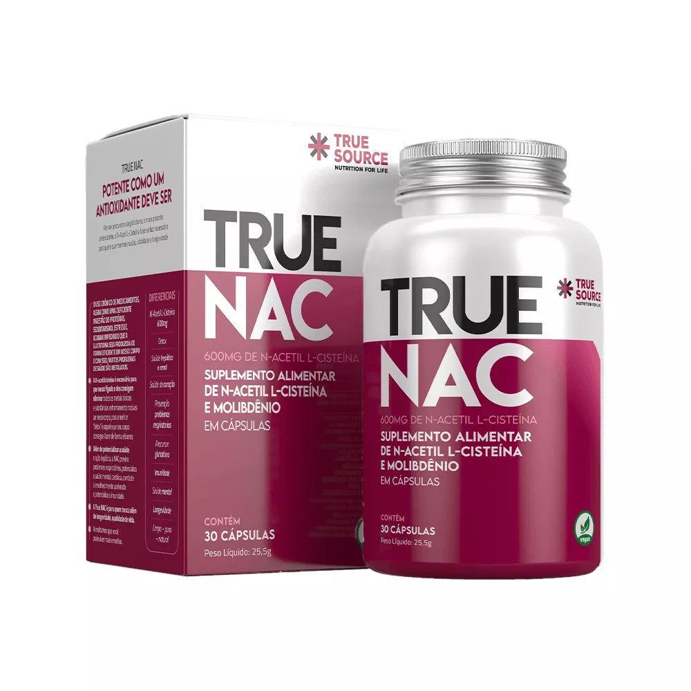 TRUE NAC 600MG 30 CAPS - TRUE SOURCE