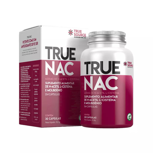TRUE NAC 600MG 30 CAPS - TRUE SOURCE