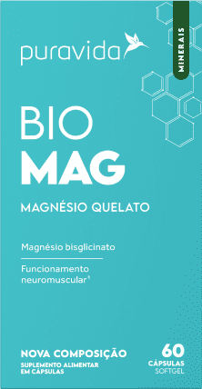 BIO MAGNESIO QUELATO 60 CAPSULAS PURA VIDA