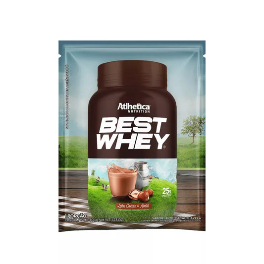 BEST WHEY SACHETS 40G LEITE CACAU E AVELA