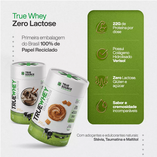PROTEÍNA TRUE WHEY CONCENTRADA 900G VANILLA CREAM HONEY - TRUE SOURCE