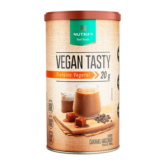 VEGAN TASTY CARAMEL MOCCHIA 420G NUTRIFY