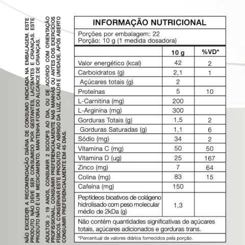 CHOCO ENERGY SABOR VANILLA LATTE 220G 100% VOCE