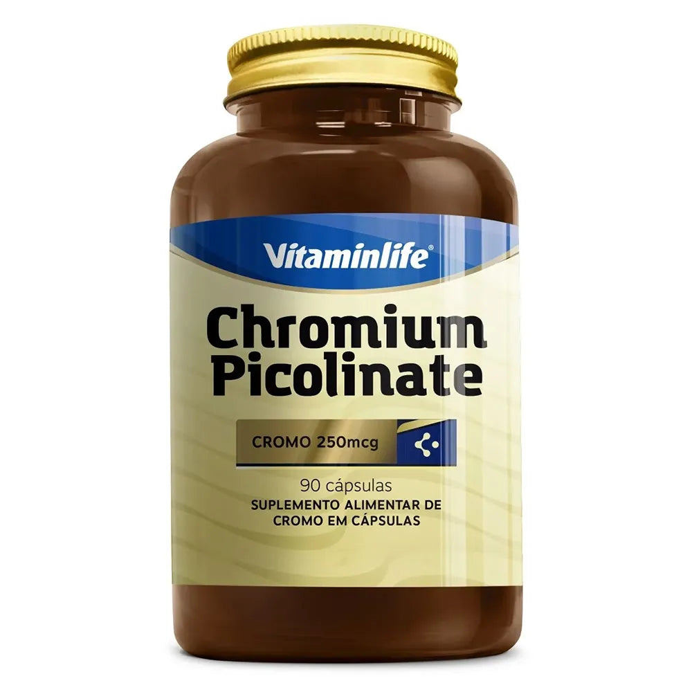 CHROMIUM PICOLINATE 250MCG 90 CAPS VITAMIN LIFE