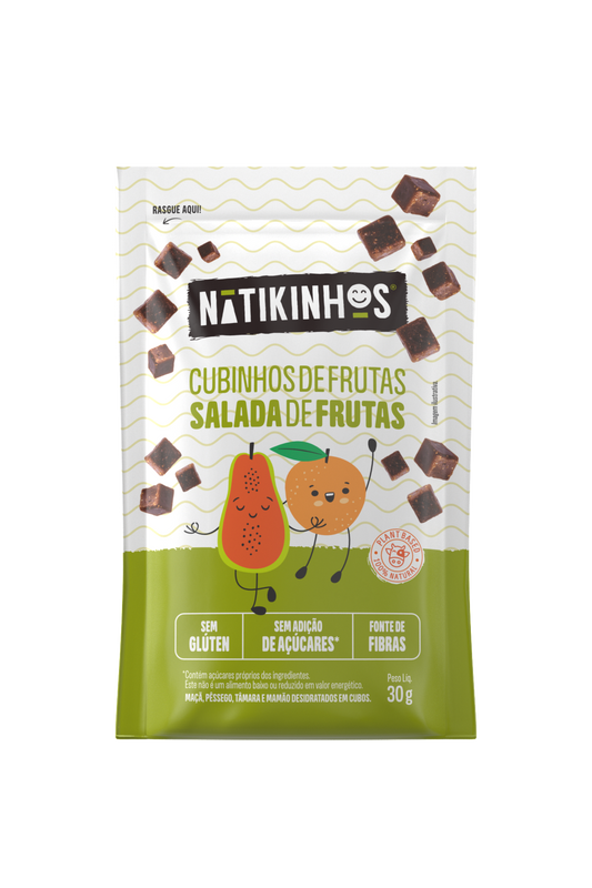 NATIKINHOS DE FRUTAS 30G - SALADA DE FRUTAS