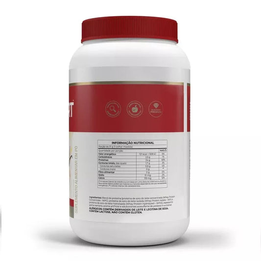 WHEY FORT 3W 900G SABOR BAUNILHA VITAFOR