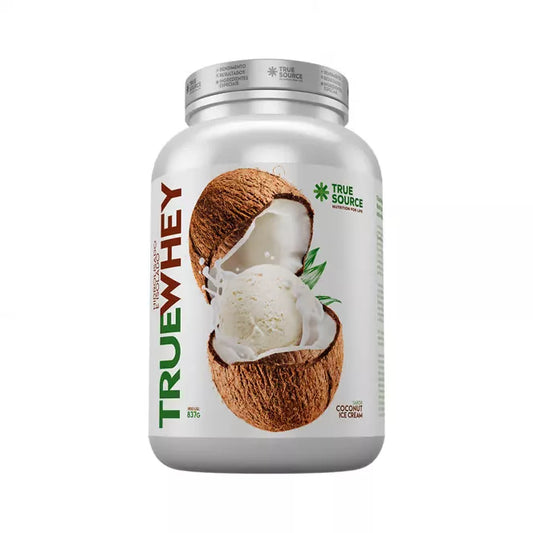 PROTEINA TRUE WHEY COCONUT ICE CREAM 837G TRUE SOURCE