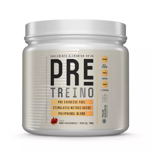 PRÉ-TREINO SPORT LINE HONEY RED BERRIES 390G TRUE SOURCE