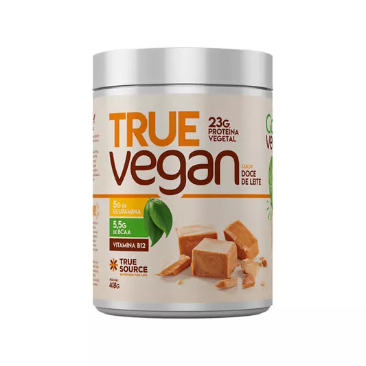 PROTEINA TRUE VEGAN DOCE DE LEITE 1LB TRUE SOURCE
