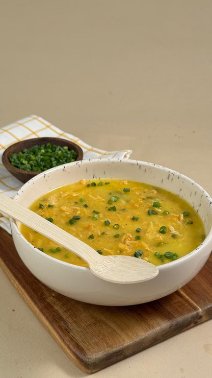 SOPA  DE BAROA COM FRANGO
