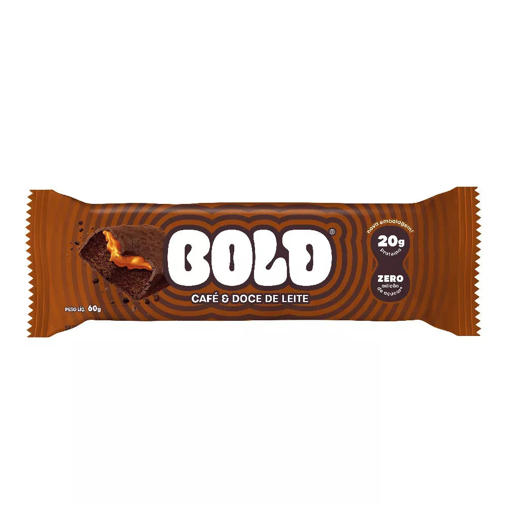 BOLD BAR SABOR  CAFE E DOCE DE LEITE 60G