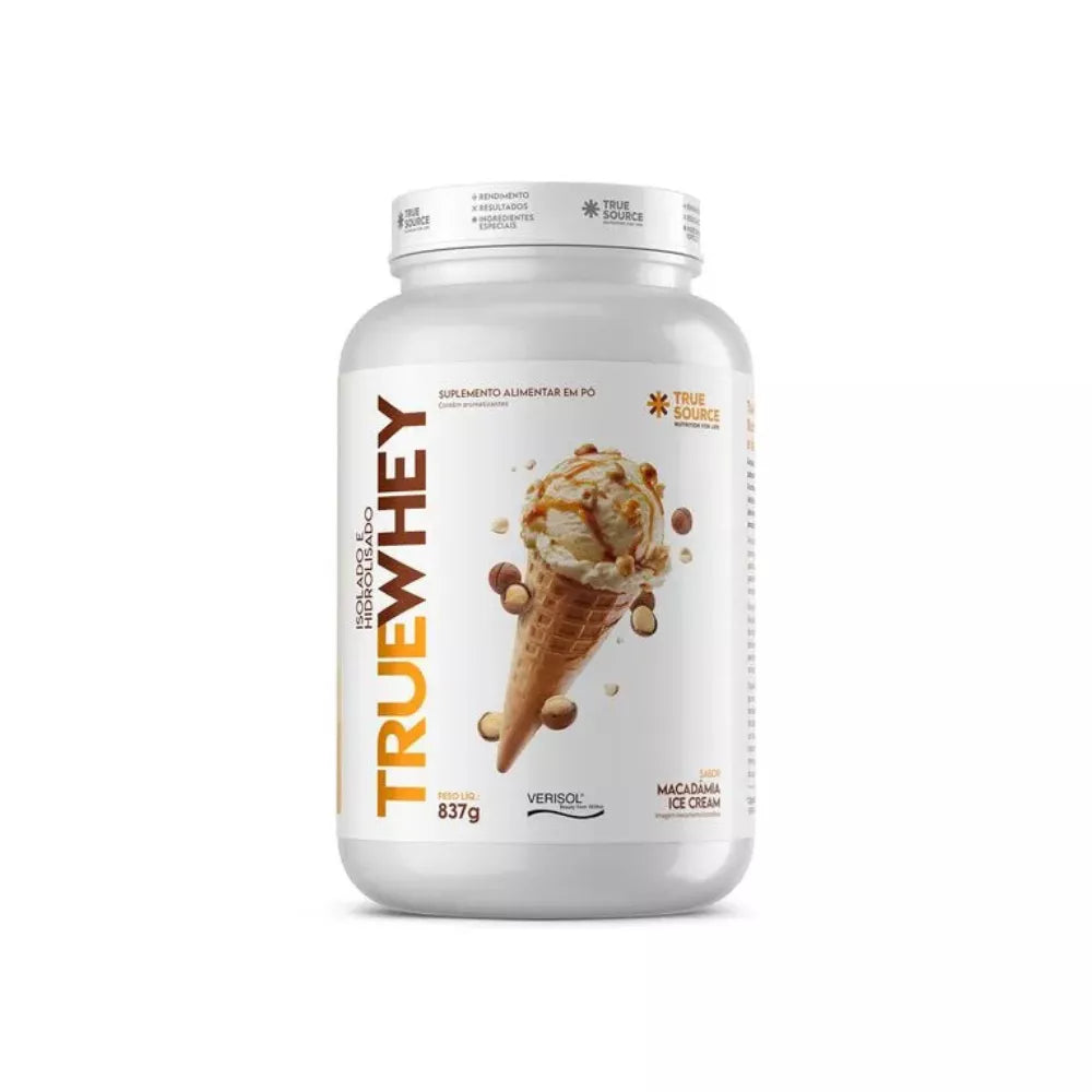 PROTEINA TRUE WHEY MACADAMIA ICE CREAM 837G - TRUE SOURCE