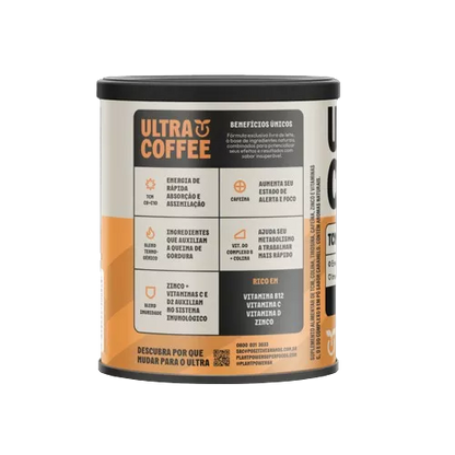 CAFÉ ULTRACOFFEE SABOR CARAMELO 220G -  PLANT POWER