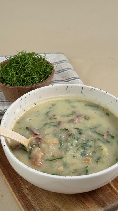 SOPA VERDE LOW CARB COM BACON