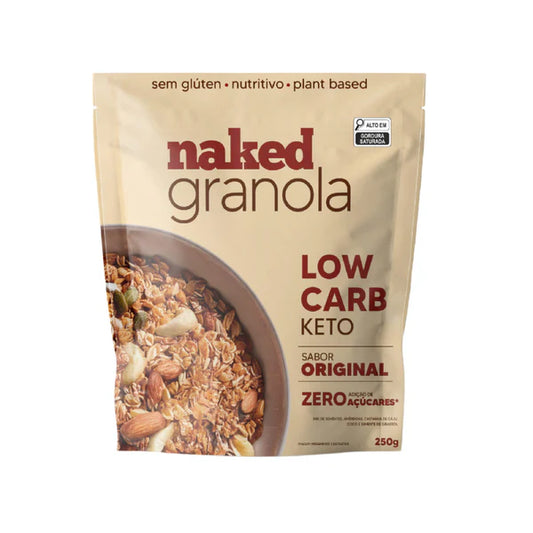 GRANOLA KETO 250G NAKED NUTS