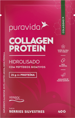 COLLAGEN PROTEIN BERRIES PURA VIDA SACHE 40G
