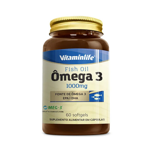 OMEGA 3 1000MG 90CAPS VITAMIN LIFE