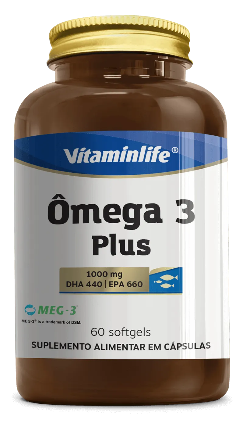 OMEGA 3 1000MG 60CAPS VITAMIN LIFE