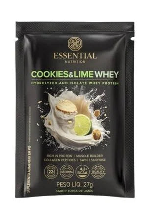 COOKIES E LIME WHEY SACHE 27G ESSENTIAL