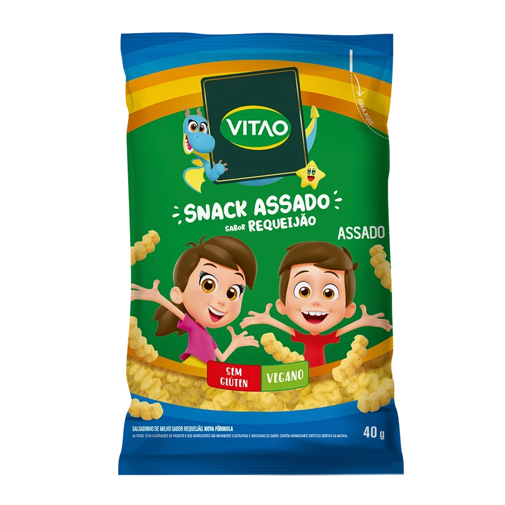 SNACK INTEGRAL REQUEIJAO KIDS 40G VITAO