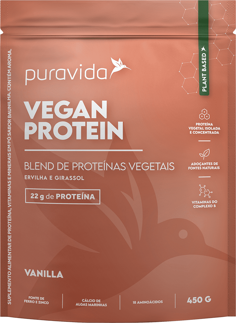 VEGAN PROTEIN PURA VIDA VANILLA 450G