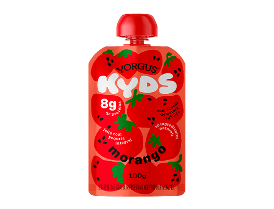 YORGUS KYDS IOG INTEGRAL MORANGO 100G